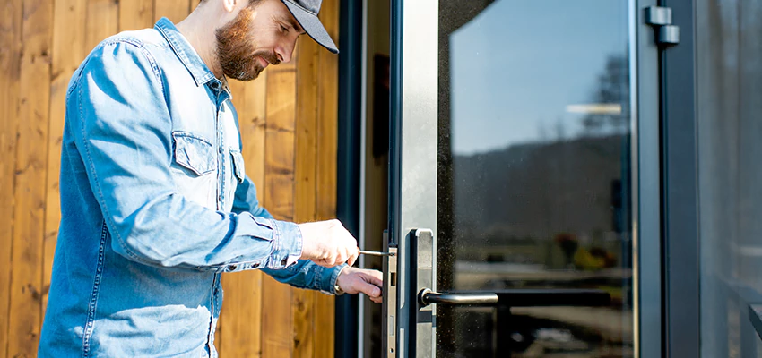 Frameless Glass Storefront Door Locks Replacement in West Modesto, CA